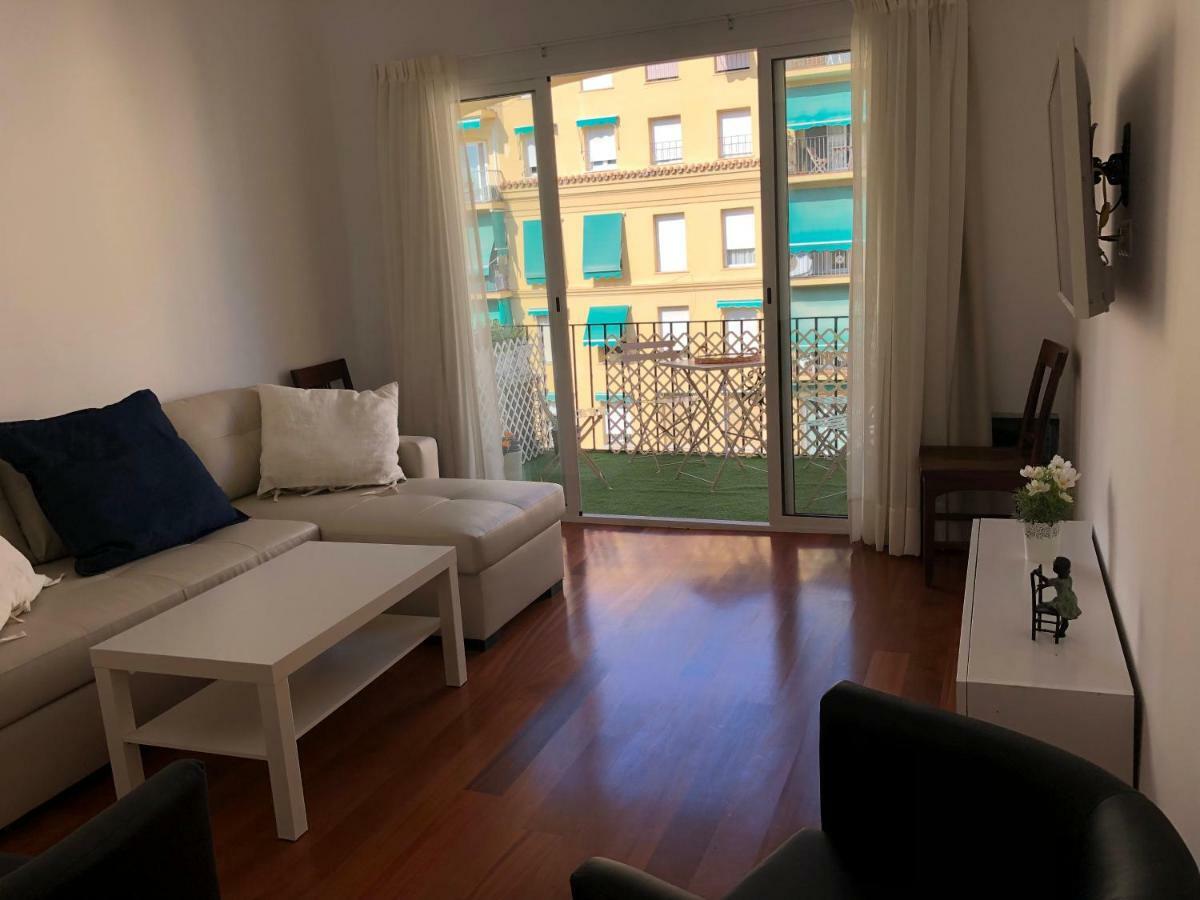 Apartamento Malagueta 1 Linea Playa Centro Málaga Exteriör bild